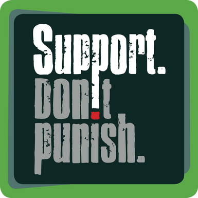 Tresty nepomáhají. Pomoc ano. Připojujeme se ke kampani Support. Don’t Punish