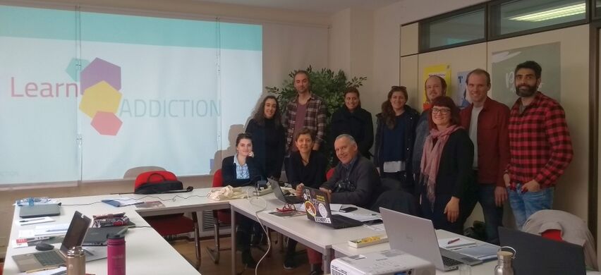 Zahájení projektu „Learn Addiction“
