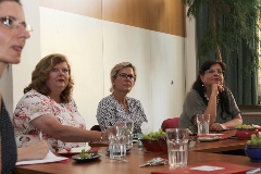 SANANIM navštívily ministryně Michaela Marksová a její saská kolegyně Barbara Klepsch SANANIM navštívily ministryně Michaela Marksová a její saská kolegyně Barbara Klepsch