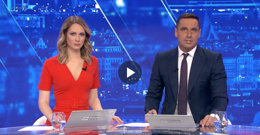 Reportáž na CNN Prima News