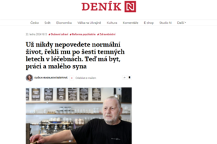 Už nikdy nepovedete normální život, řekli mu po 6 letech v léčebnách. Teď má byt, práci a syna