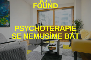 "Psychoterapie se nemusíme bát" - nový díl podcastu Štěstí not found
