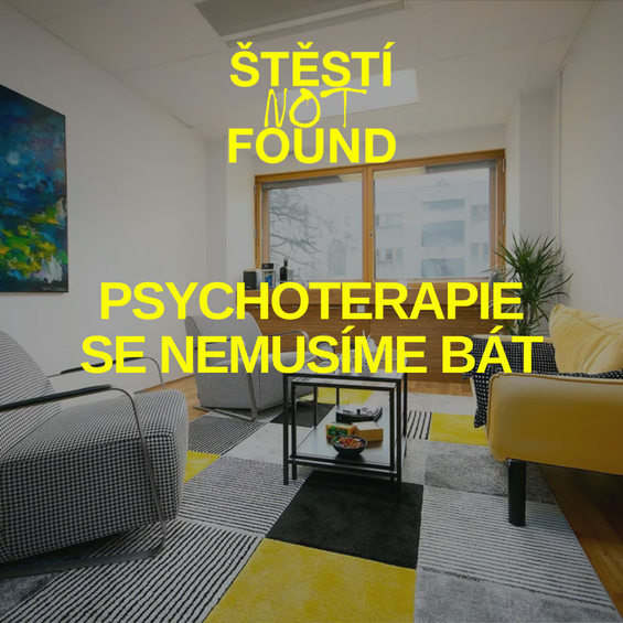 "Psychoterapie se nemusíme bát" - nový díl podcastu Štěstí not found