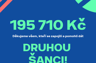 Benefiční dražba „Dejme druhou šanci“ vynesla 195 710 Kč