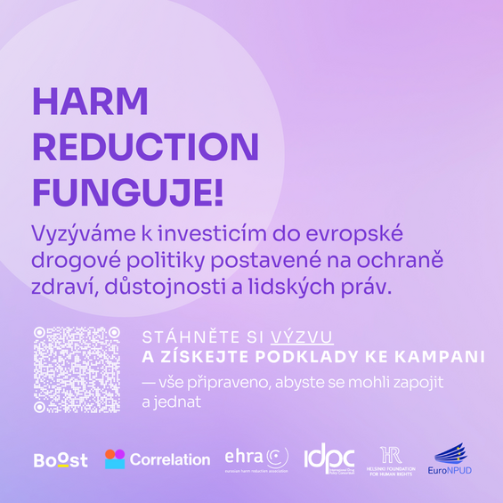 Výzva k investicím do evropské drogové politiky zaměřené na ochranu zdraví