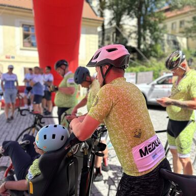 Opět vyrážíme na Handy cyklo maraton – jak vždy jedeme pro Mácu