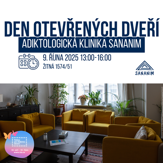 Den otevřených dveří v adiktologické klinice