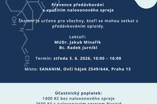Vzdělávání: Prevence předávkování s využitím naloxonového spreje