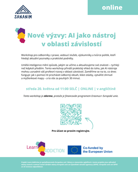 Nové výzvy - AI jako nástroj v oblasti závislostí