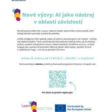 Nové výzvy - AI jako nástroj v oblasti závislostí