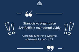 Ohrožení funkčního systému adiktologické péče v ČR 