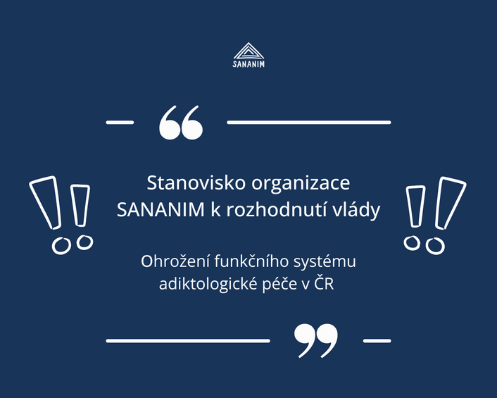 Ohrožení funkčního systému adiktologické péče v ČR 