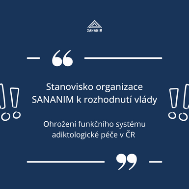 Ohrožení funkčního systému adiktologické péče v ČR 