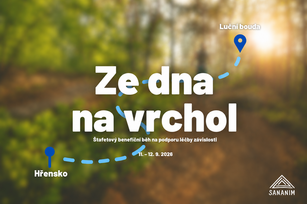 BENEFIČNÍ BĚH Ze dna na vrchol