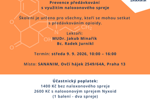 Vzdělávání: Prevence předávkování s využitím naloxonového spreje II