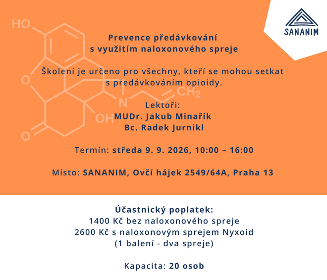 Vzdělávání: Prevence předávkování s využitím naloxonového spreje II