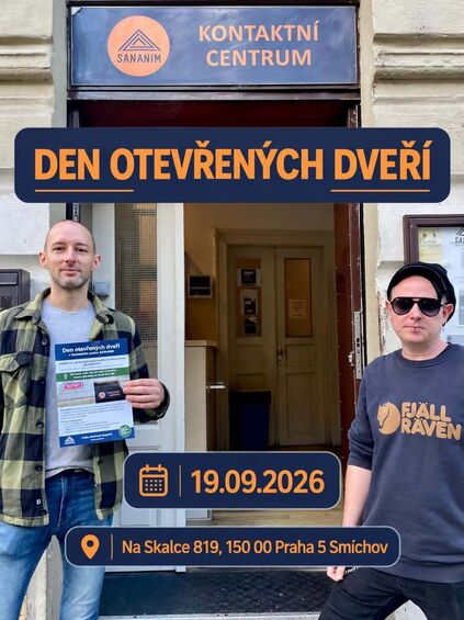 Den otevřených dveří v Kontaktním centru SANANIM