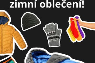 Pomozte nám zajistit teplo lidem, kteří žijí na ulici