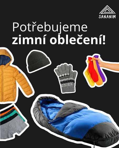 Pomozte nám zajistit teplo lidem, kteří žijí na ulici